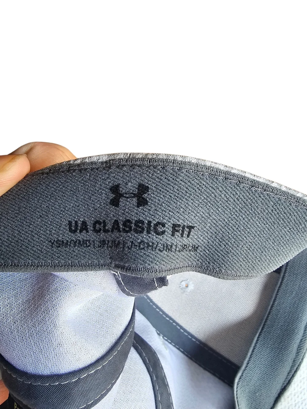 Under Armour Gray Classic Fit Logo Cap